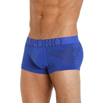 时尚阿玛尼内裤男装, Emporio Armani | EMPORIO ARMANI 男士蓝色棉质平角内裤 111866-4A725-00033商品图片 满$100享9.5折, 满折