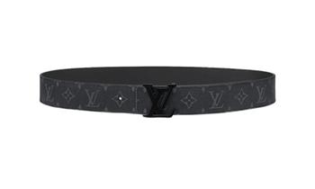 lv皮带, Louis Vuitton | Louis Vuitton 40MM Matte Black Monogram Mens Belt M0449S商品图片 