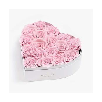 商品Infinity Roses | Heart Box of 17 Pink Real Roses Preserved to Last Over a Year,商家Macy's,价格¥1415图片