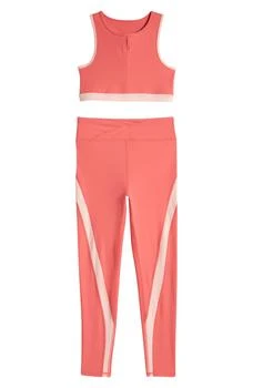 Zella | Kids' Elevate Sports Bra & Crossover Leggings Set,商家Nordstrom Rack,价格¥188