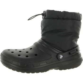 推荐Crocs Mens Neo Puff Faux Fur Lined Pull On Ankle Boots商品