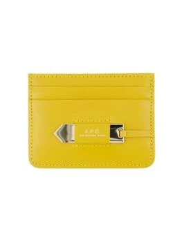 推荐Charlotte Cardholder - Leather - Yellow商品