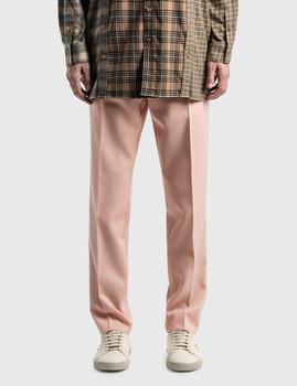 推荐Check Side Stripe Dry Wool Twill Tailored Trousers商品