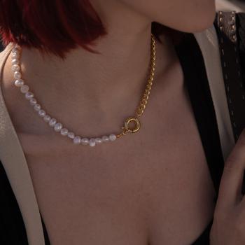 商品Lauren Pearl Chain Necklace图片