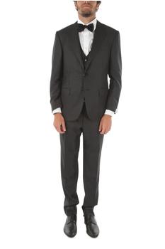 商品Corneliani Men's  Grey Other Materials Suit,商家StyleMyle,价格¥12084图片