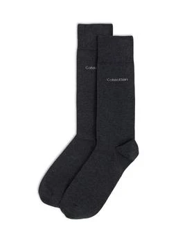 Calvin Klein | Giza Cotton Flat Knit Socks 满$100减$25, 满减
