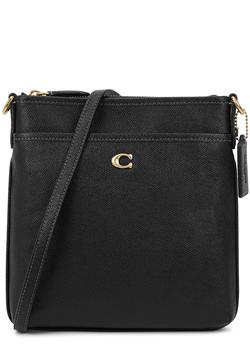 推荐Kitt black leather cross-body bag商品