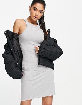 Adidas | adidas Originals essentials bodycon dress in grey商品图片,5.1折起