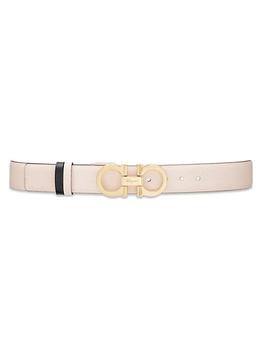 菲拉格慕经典款, Salvatore Ferragamo | Reversible Classic Gancini Leather Belt商品图片 