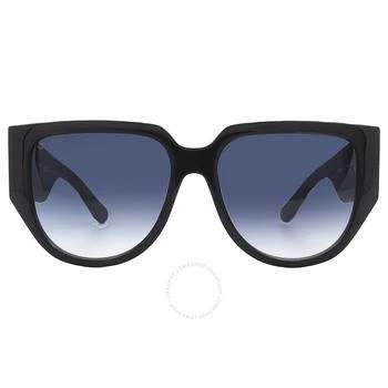 Salvatore Ferragamo | Blue Gradient Browline Ladies Sunglasses SF1088SE 001 57 2.1折