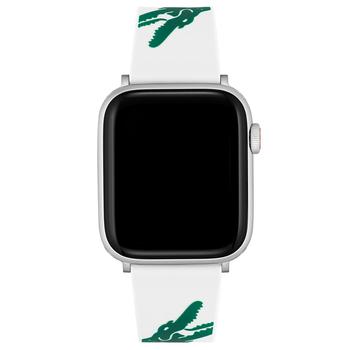 推荐Crocodile Print White Silicone Strap for Apple Watch® 42mm/44mm商品
