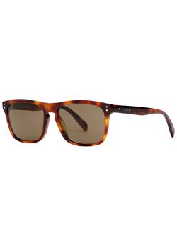 celine墨镜, Celine | Tortoiseshell square-frame sunglasses商品图片 