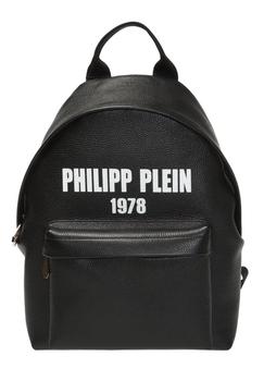 product Philipp Plein Mens Black PP1978 Elkskin Backpack image