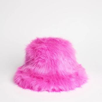 推荐Stand Studio Wera Faux Fur Bucket Hat商品
