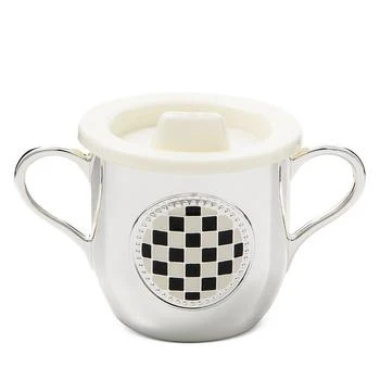 MacKenzie-Childs | Silverplated Courtly Check Sippy Cup,商家Bloomingdale's,价格¥506
