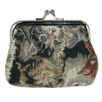 CTM | Women's Cat Print Tapestry Coin Purse Wallet,商家Premium Outlets,价格¥135