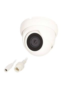 商品5.0-Megapixel Outdoor Mini Turret Dome IP PoE Camera (White),商家Belk,价格¥1198图片