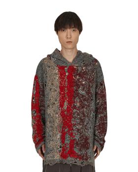 推荐Doomboh Hooded Sweater Multicolor商品