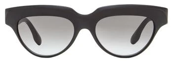推荐Victoria Beckham Women's Cateye Sunglasses VB602S 001 Black 53mm商品