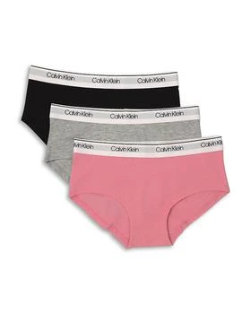 Calvin Klein | Girls' Hipster Underwear, 3 Pack - Big Kid,商家Bloomingdale's,价格¥111