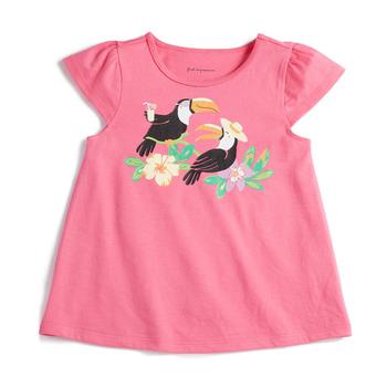 First Impressions | Baby Girls Toucan Friends T-Shirt, Create for Macy's商品图片,4.9折×额外8.5折, 额外八五折