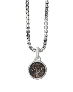 小银瓶精选, David Yurman | Sterling Silver & Bronze Extra Small Tree Of Life Amulet商品图片 独家减免邮费