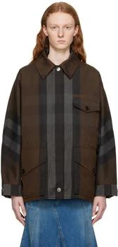 Burberry | Brown Check Jacket 
