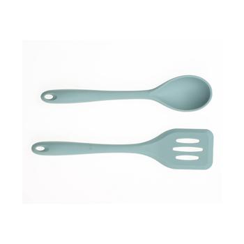 商品Art & Cook | 2 Piece Silicone Slotted Turner and Solid Spoon Set,商家Macy's,价格¥95图片