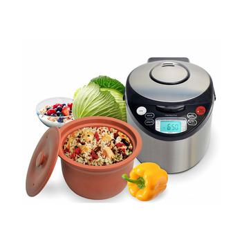 商品VitaClay | Smart Organic Digital Express - A Rice Slow Cooker, A Digital Steamer and A Yogurt Maker, 4.2 QT,商家Macy's,价格¥1239图片