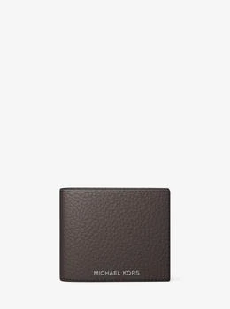 Michael Kors | Hudson Pebbled Leather Billfold Wallet,商家Michael Kors,价格¥499