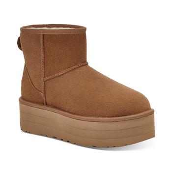 ugg mini, UGG | Women's Classic Mini Warm-Lined Platform Booties商品图片 