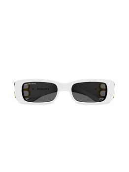 推荐Dynasty 51MM Rectangular Sunglasses商品