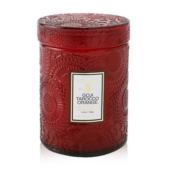 Voluspa | Voluspa 小浮雕杯香薰蜡烛 - 枸杞与塔罗科血橙 156g/5.5oz商品图片,