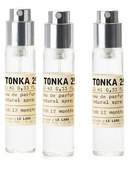 lelabo香水, Le Labo | Tonka 25 Eau de Parfum Natural Spray 3-Piece Travel Tube Refill Set商品图片 