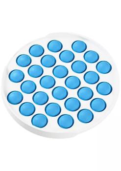 推荐Alphabet Round Push Pop Dimple Bubble Popper Pressure Relief - Circle - Blue商品