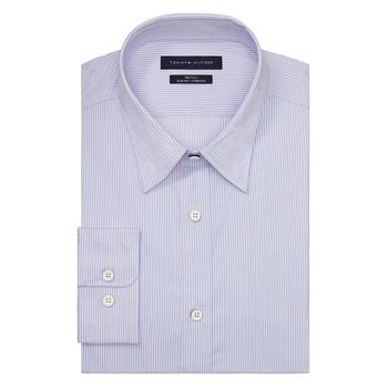 Tommy Hilfiger | Men's Tech The No Tuck Slim Fit Stretch Dress Shirt商品图片,