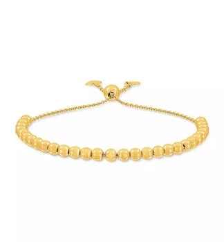 Macy's | Beaded Bolo Bracelet in 18k Gold-Plated Sterling Silver,商家Macy's,价格¥213