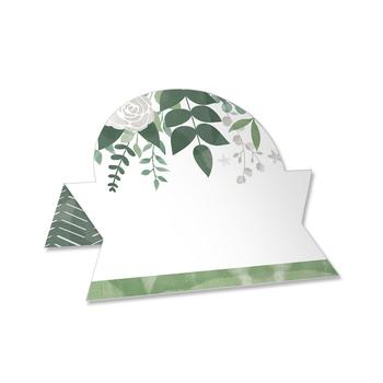 商品Big Dot of Happiness | Boho Botanical - Greenery Party Tent Buffet Card - Table Setting Name Place Cards - Set of 24,商家Macy's,价格¥104图片