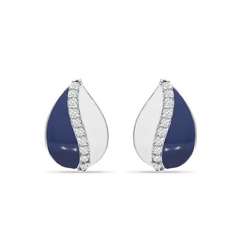 Giani Bernini | Cubic Teardrop Huggie Hoop Earrings, Sterling Silver or 18K Gold over Silver商品图片,2.5折