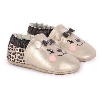 商品Leopard print baby shoes in golden图片