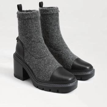 Sam Edelman | Rozanna Knit Bootie In Charcoal/black,商家Premium Outlets,价格¥974
