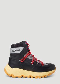 Moon Boot | Tech Hiker Boots in Black商品图片,