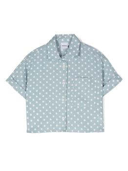 商品ASPESI | Aspesi Polka Dot Crop Shirt,商家Italist,价格¥1143图片
