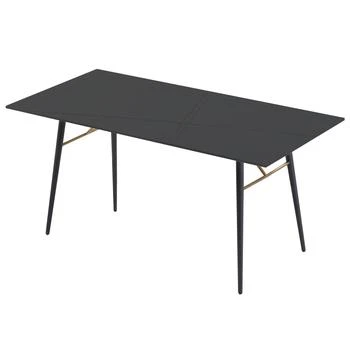 Streamdale Furniture | Streamdale Ceramic Tile Dining Table for Kitchen or Office,商家Premium Outlets,价格¥4573