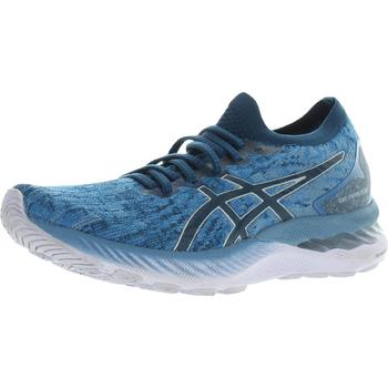 推荐Asics Womens Gel-Nimbus 23 Knit Lace Up Running Shoes商品