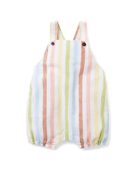 Janie and Jack | Janie and Jack Baby Striped Linen-Blend Overall 4.5折