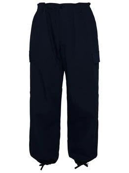 推荐KENZO Blue cotton pants商品