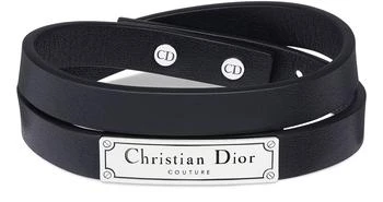 推荐Christian Dior Couture Leather Double Bracelet商品