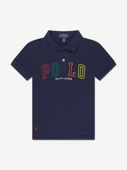 推荐Boys Logo Polo Shirt in Navy商品