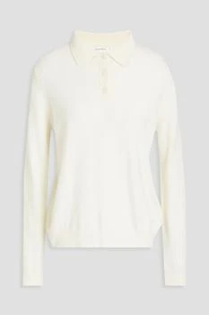 Chinti & Parker | Wool and cashmere-blend polo sweater,商家THE OUTNET US,价格¥658